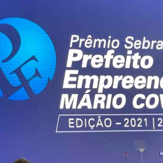 Aguilar Junior recebe Selo do Sebrae como Prefeito Empreendedor