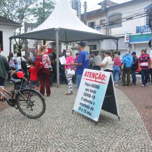 Prefeitura de Caraguatatuba segue com testagem em massa da Covid-19 até sexta-feira