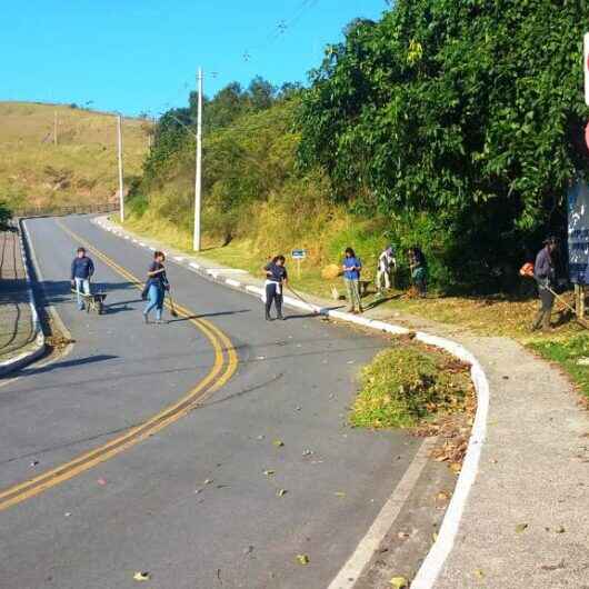 Prefeitura de Caraguatatuba finaliza limpeza no Mirante do Camaroeiro e Praça do Parcão