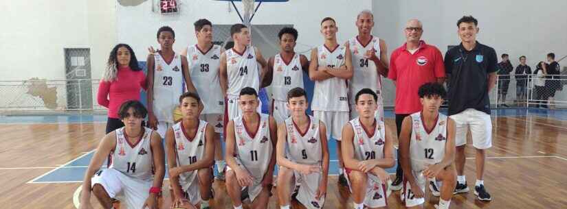 Caraguatatuba estreia com duas vitórias em campeonato de basquete masculino Sub-16