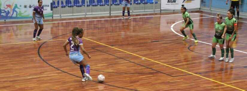 Caraguatatuba estreia no futsal feminino e futebol masculino, nesta semana, nos Jogos Regionais