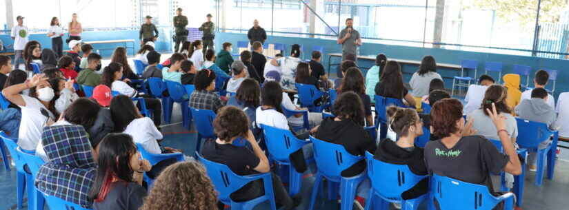 Prefeitura de Caraguatatuba comemora Dia da Conservação da Natureza com palestra em escola municipal