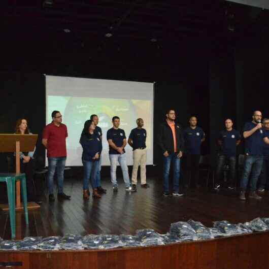 Candidatos à GCM de Caraguatatuba se apresentam para o primeiro dia do curso de formação