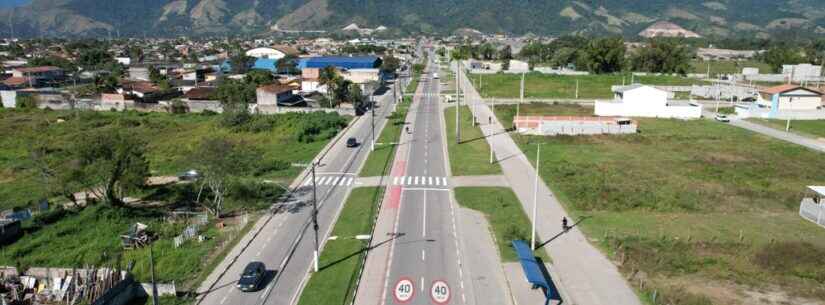 Prefeitura de Caraguatatuba pinta mais de 3,6 mil metros quadrados em sinalização viária na cidade