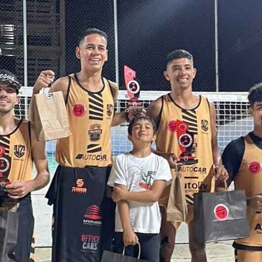 Caraguatatuba conquista título e dois vices em competição de Futevôlei em São José dos Campos