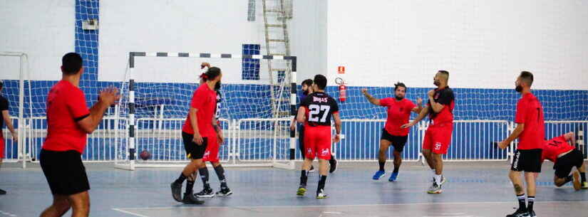 1Handebol Masculino de Caraguatatuba vence amistoso preparatório para Jogos Regionais