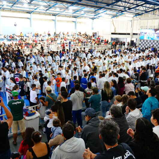 1Festival de Artes Marciais reúne cerca de 4 mil pessoas no Cemug em Caraguatatuba