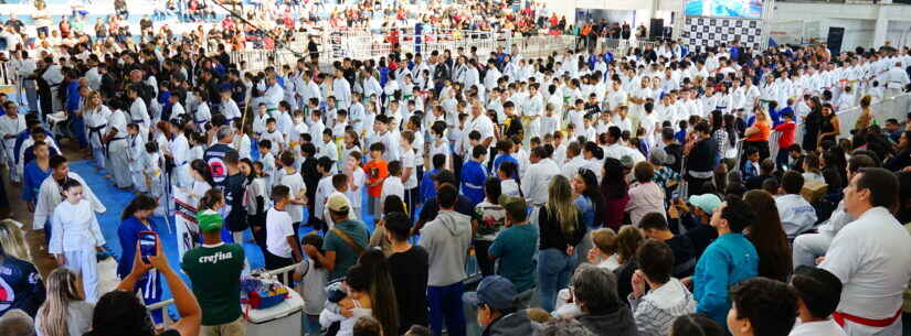 1Festival de Artes Marciais reúne cerca de 4 mil pessoas no Cemug em Caraguatatuba