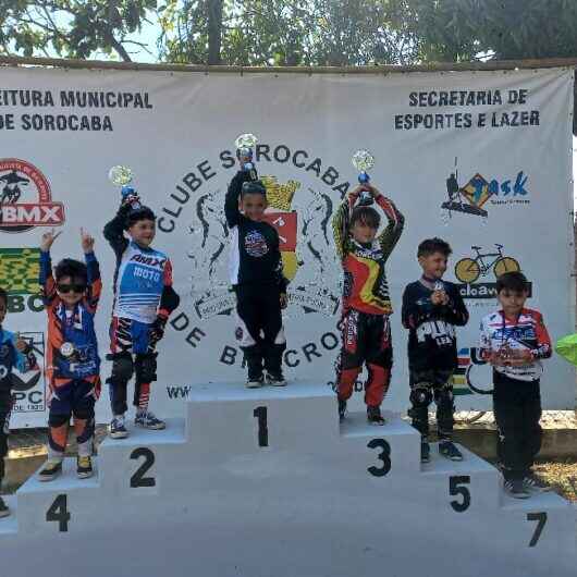 Atleta de Caraguatatuba de 6 anos vence Copa Sorocaba de Bicicross