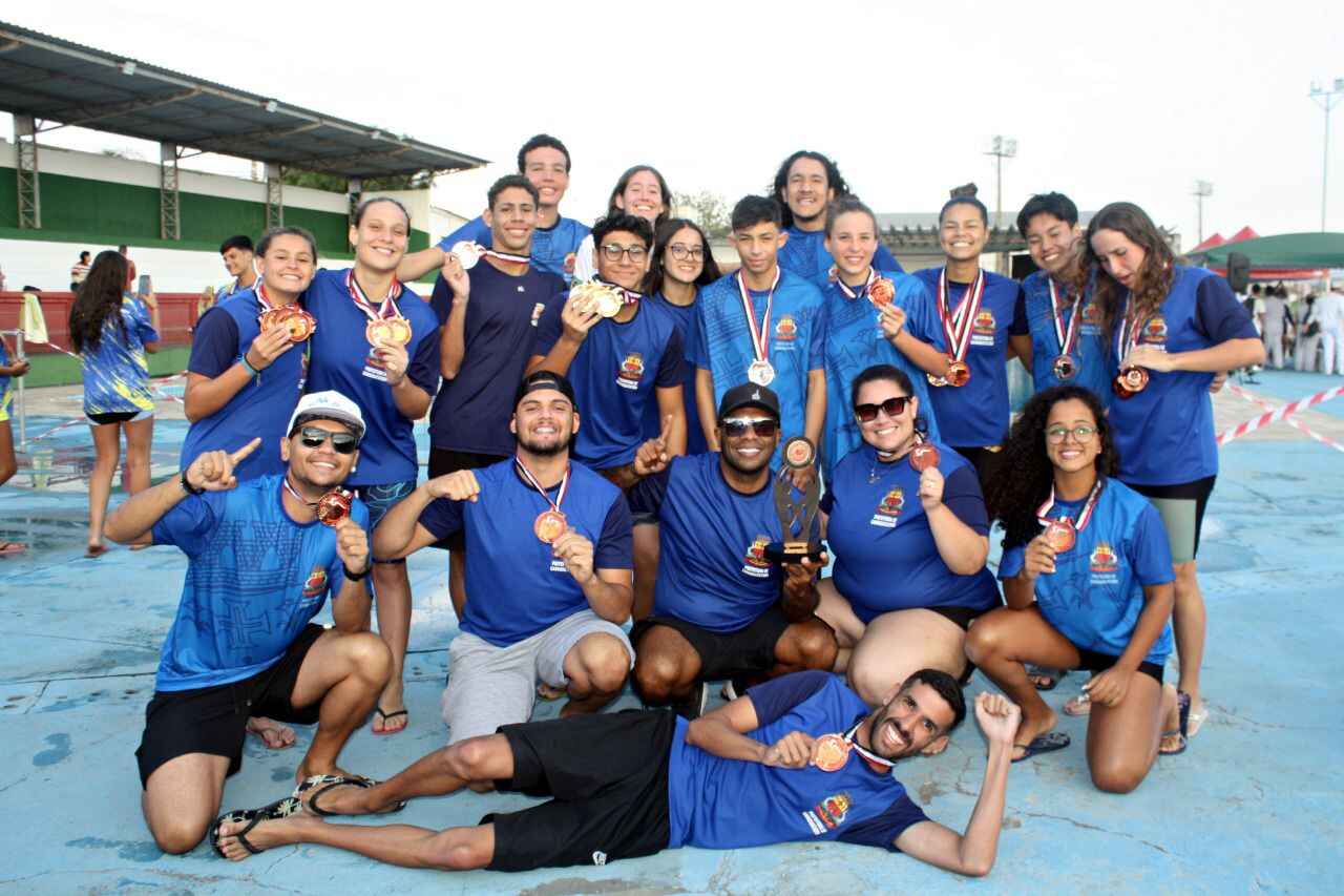 Natação de Caraguatatuba conquista 22 medalhas no 64º Jogos Regionais
