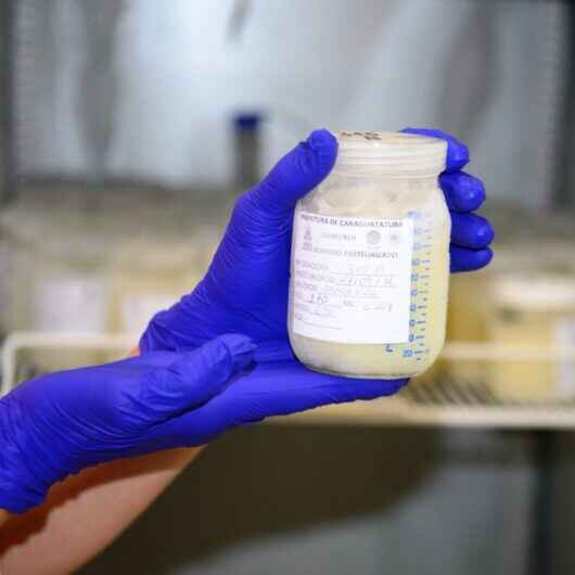 Doações de leite humano em Caraguatatuba aumentam 18% durante ‘Agosto Dourado’