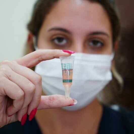 Vacinação contra Paralisia Infantil atinge 41,57% e pode ser aplicada nas Unidades Básicas de Saúde de Caraguatatuba