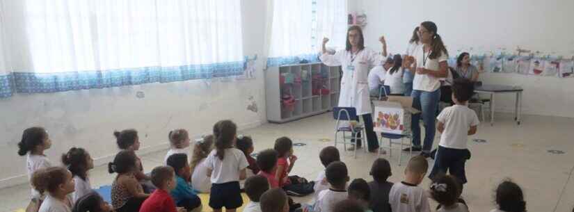 Caraguatatuba realiza acompanhamento nutricional como prevenção à obesidade infantil em alunos até cinco anos