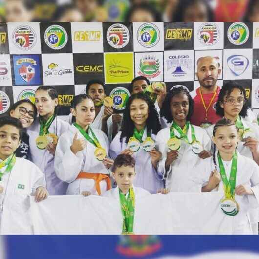 Caraguatatuba conquista 23 medalhas no Campeonato Brasileiro CEMC de Karatê