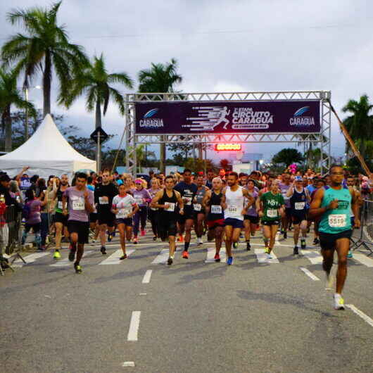 Inscrições da 3ª Etapa do Circuito de Corrida de Rua de Caraguatatuba começam na segunda-feira