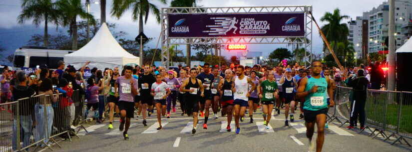 Inscrições da 3ª Etapa do Circuito de Corrida de Rua de Caraguatatuba começam na segunda-feira