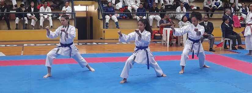 Karatê de Caraguatatuba conquista quatro medalhas nos Jogos Regionais