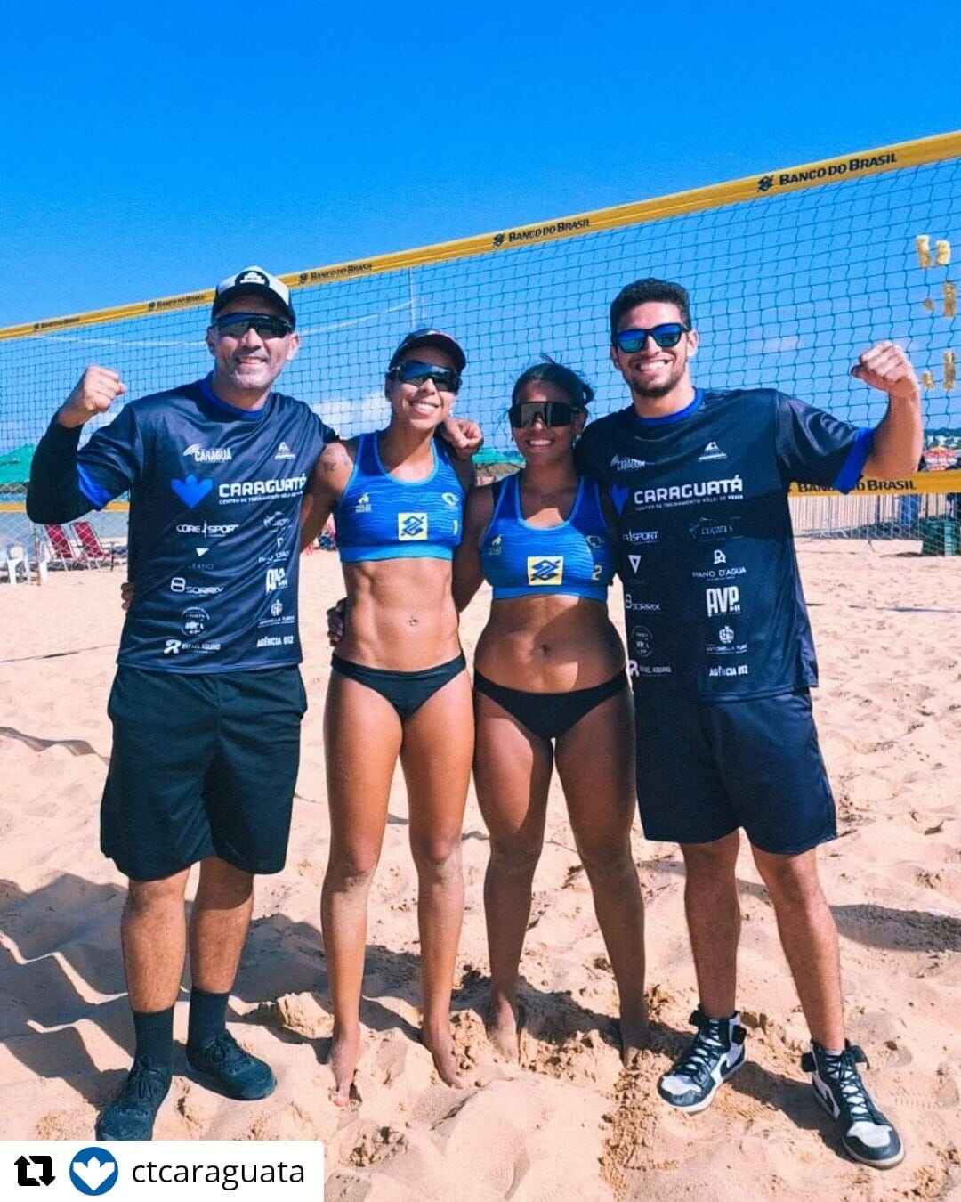 Caraguatatuba fica entre as 10 melhores do Brasil após etapa do Circuito de Vôlei de Praia