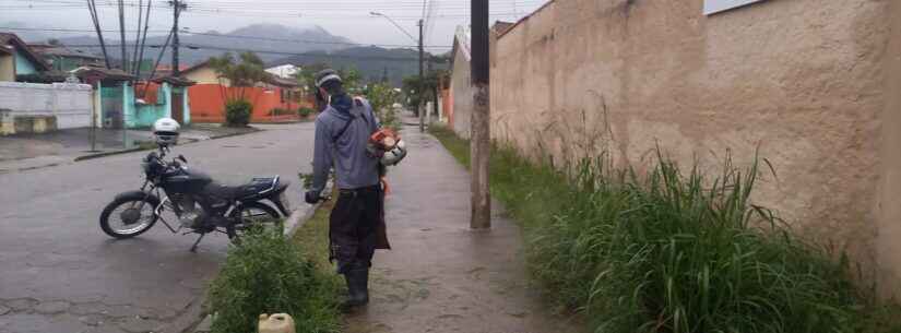 Região Central de Caraguatatuba recebe limpeza nesta quinta-feira
