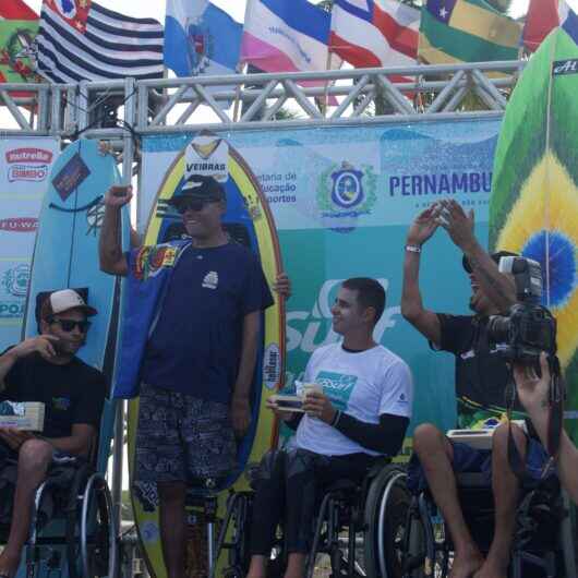 Caraguatatubense vence Brasileiro de Parasurfe e conquista vaga para mundial na Califórnia