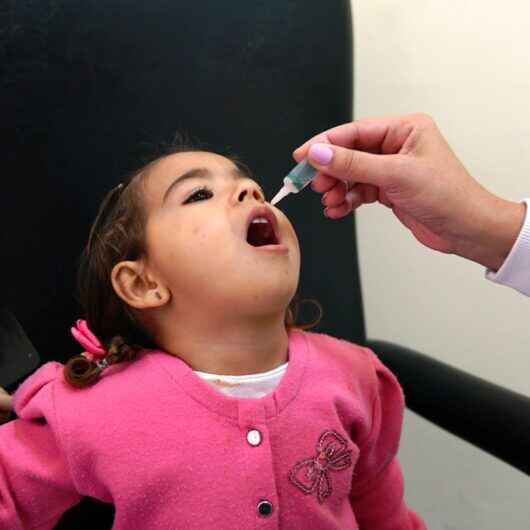 Campanha de Vacinação contra Paralisia Infantil tem 62% de adesão em Caraguatatuba e termina dia 31