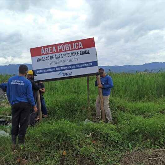 Prefeitura retoma áreas públicas na região sul de Caraguatatuba