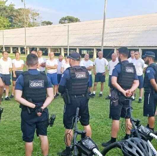 Alunos da Guarda Civil Municipal realizam treinamento prático