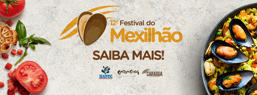 12º Festival do Mexilhão começa na sexta com programação cultural em Caraguatatuba