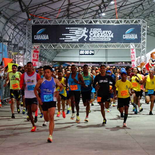 3ª etapa do Circuito de Corrida de Rua de Caraguatatuba reúne mais de 1,2 mil atletas