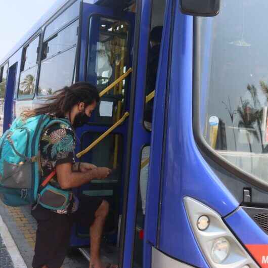 Prefeitura de Caraguá segue recomendação do Estado e máscaras voltam a ser obrigatórias no transporte público