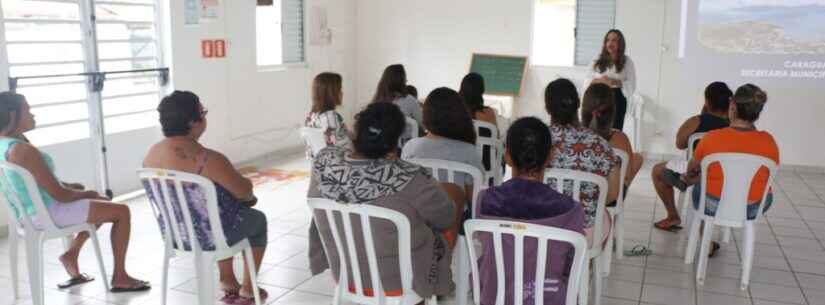 Prefeitura de Caraguatatuba promove palestra sobre meio ambiente e recuperação contra drogas a moradores do Jetuba