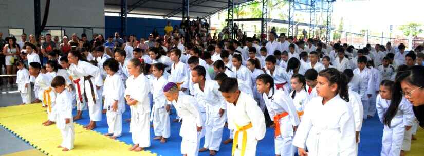 Festival de Karatê Shotokan em Caraguatatuba reúne 400 atletas