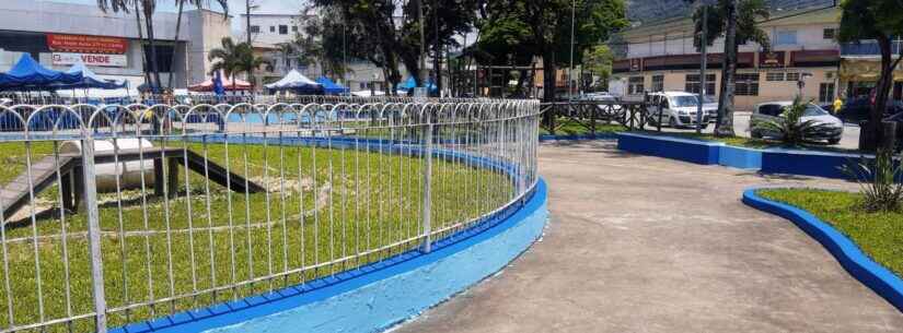 Prefeitura de Caraguatatuba faz revitalização da Praça do Rádio Amador