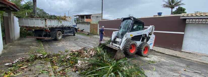 ‘Bairro a Bairro’ inicia serviços nas orlas da Martim de Sá e Centro em Caraguatatuba