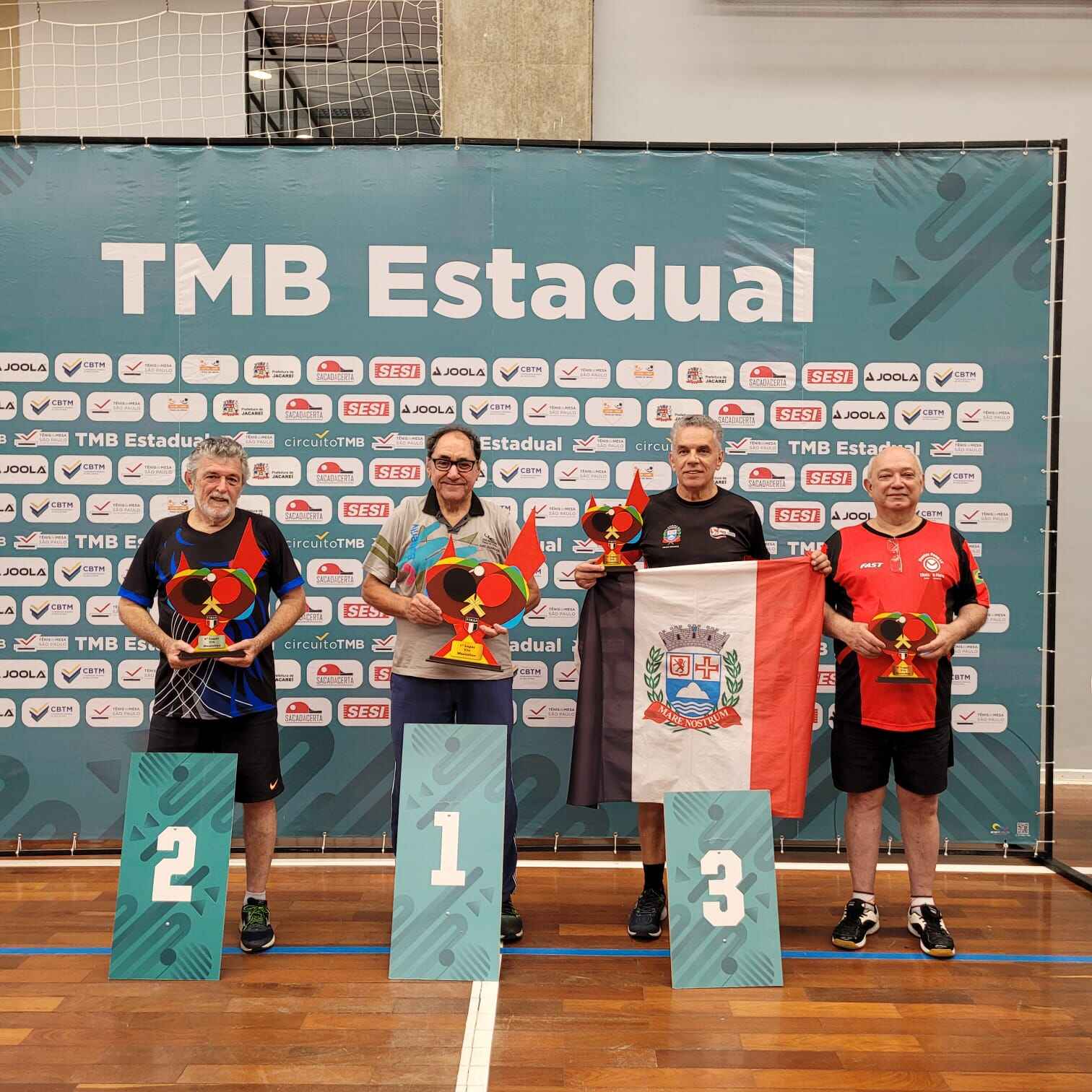 Três atletas de Tênis de Mesa de Caraguatatuba representam São Paulo no Campeonato Brasileiro