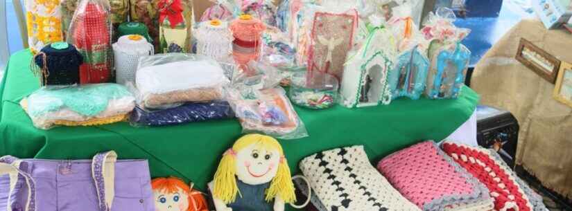 Artesanatos com preços acessíveis podem ser encontrados no Bazar de Natal do Fundo Social até amanhã (9)