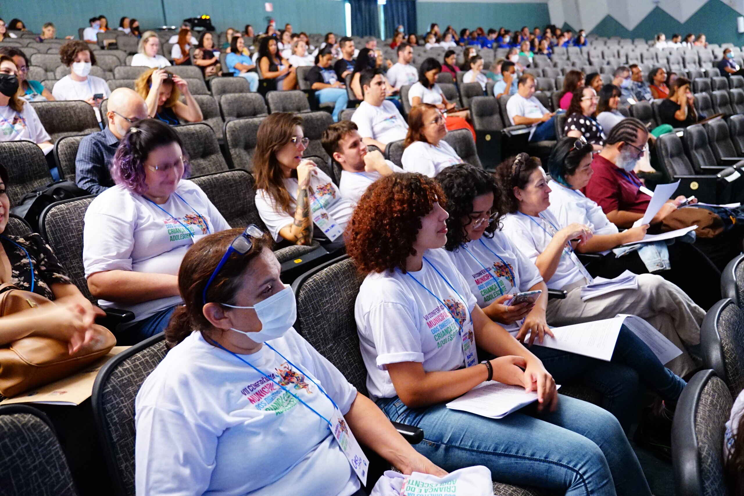 7ª Conferência Municipal dos Direitos da Criança e do Adolescente reúne 300 pessoas em Caraguatatuba