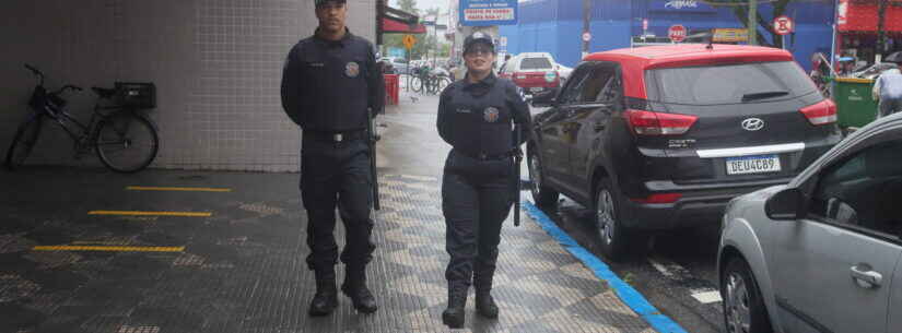 Primeiro dia da Guarda Civil Municipal tem patrulha na região central e apoio à Defesa Civil durante chuvas