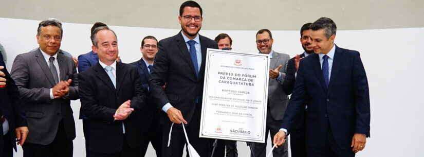 Obra do prédio do novo Fórum de Caraguatatuba é entregue Obra do prédio do novo Fórum de Caraguatatuba é entregue