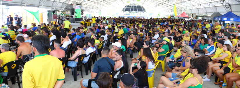 Prefeitura encerra Caraguá em Copa neste final de semana com atrações pós-jogos