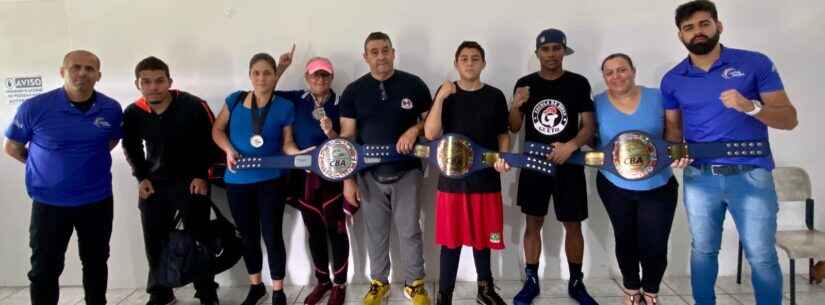 Boxeadores de Caraguatatuba tem excelente performance em campeonato e conquistam quatro medalhas