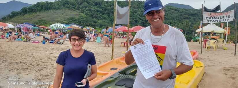 Prefeitura reforça fiscalização de atividades náuticas em Caraguatatuba