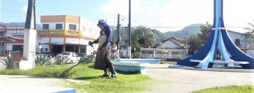 1Mais bairros são atendidos com mutirão de limpeza pública em Caraguatatuba