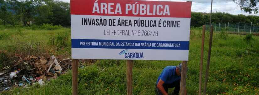 Prefeitura de Caraguatatuba identifica área pública e alerta para golpes na venda de lotes irregulares