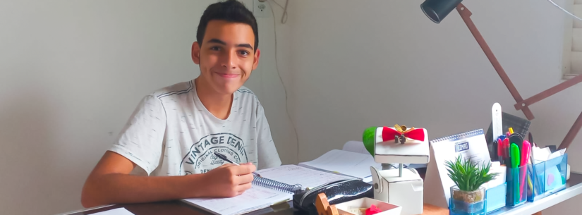 Aluno da Educação Inclusiva de Caraguatatuba é aprovado em vestibular do Instituto Federal de São Paulo