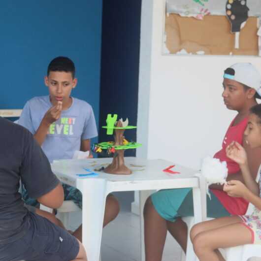 Caraguatatuba inicia ‘Intercras’ com brincadeiras e atividades lúdicas para crianças
