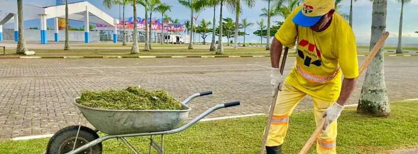 Prefeitura de Caraguatatuba mantém mutirão de limpeza nos bairros