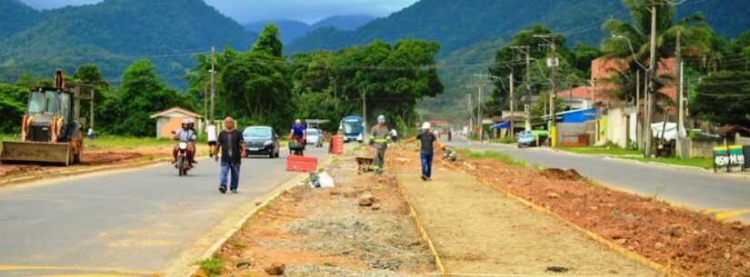 Caraguá em Obras: Prefeitura executa obras contra enchentes e de pavimentação nos bairros Perequê-Mirim e Pegorelli