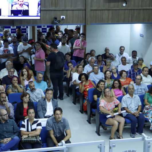 Segunda audiência pública para adequação do Plano Diretor de Caraguatatuba é transferida para o Teatro Mario Covas