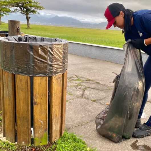 Prefeitura de Caraguatatuba monta esquema especial de limpeza para o Carnaval